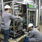 Bảo dưỡng máy nén khí trục vít Kobelco